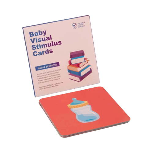 Newborn High Contrast Visual Stimulation Cards 0-3 Months Infant Brain Development Tummy Time Visual Tracking Early Education Sensory Flashcards Black White Toys Montessori Learning Activities