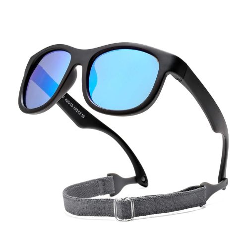 COASION Flexible Polarized Baby Sunglasses with Strap Adjustable for Toddler Newborn Infant 0-24 Months