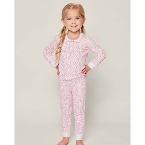 Kid's Pima Snug Fit Pajama Set in Sweethearts