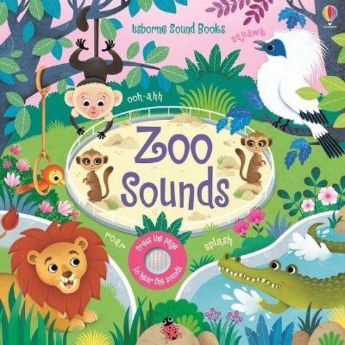 Zoo Sounds - (Sound Books) by Sam Taplin (Board Book)