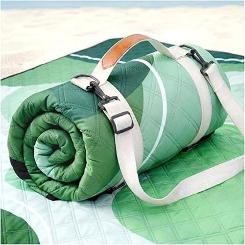 Genovega Waterproof Beach Blanket Picnic Outdoor Mat Rug Women Men Teacher Graduation Preschool Kindergarten Pre K Prek Middle High School First Year 1st 2nd 3rd 4th 5th Grade Thank You Cool