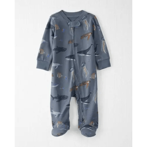 Baby Organic Cotton Sleep & Play Pajamas - Little Planet | Carter's