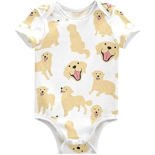 vvfelixl Baby Girls' Bodysuits Llama Alpaca Cactus Short Sleeve Cotton Baby Clothes For Girls 0-24 Months Black