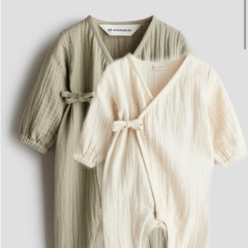 COTTON MUSLIN ROMPER SUIT