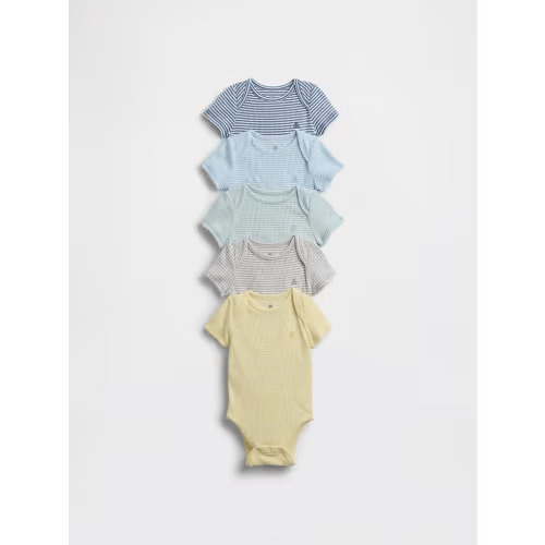 Gap Baby First Favorites TinyRib Bodysuit (5-Pack)