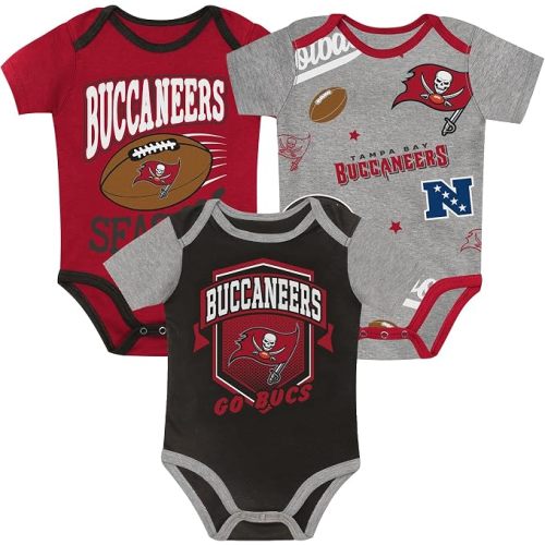 Outerstuff Newborn NFL First Round Pick Three-Piece Bodysuit Set