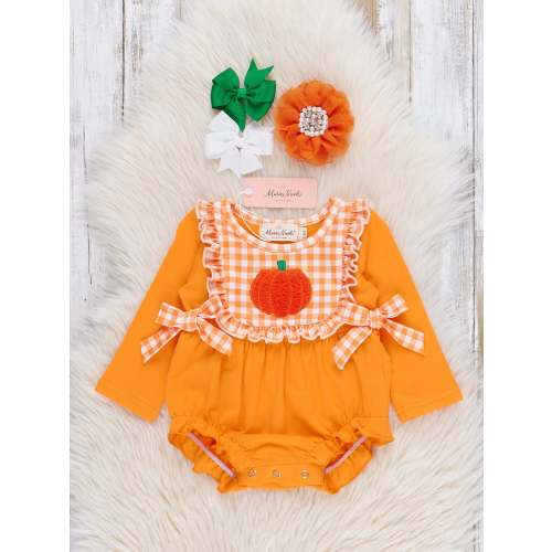 Embroidered Gingham Patch Pickin’s Bubble