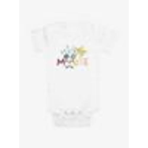 Disney Mickey Mouse Star Infant Bodysuit - WHITE | BoxLunch