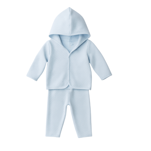 Baby Boy Quilted Set