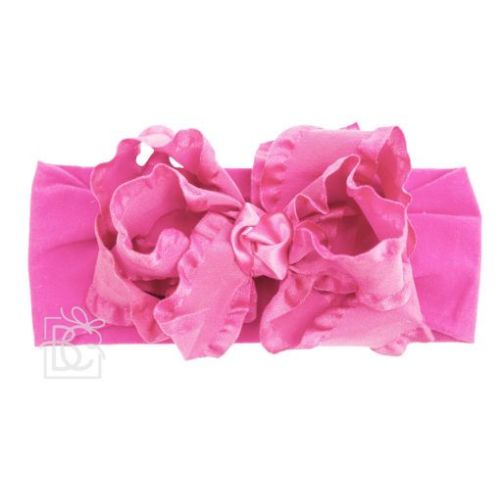 Satin Double Knot Bow on Clip