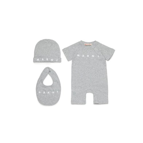 Marni Kids Logo Printed Short-Sleeved Baby Set