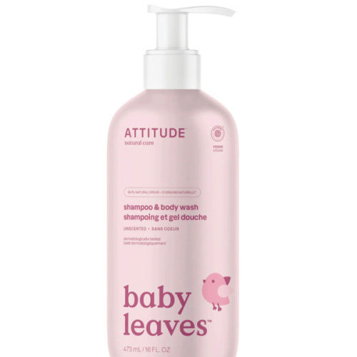 Baby Shampoo & Body Wash 2-in-1 - Clean Ingredients I ATTITUDE