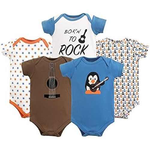 Luvable Friends Unisex Baby Cotton Bodysuits