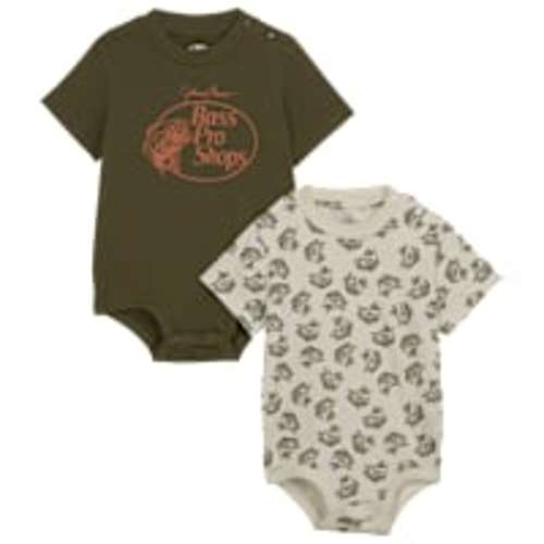 Bass Pro Shops Logo Bodysuit for Babies 2-Piece Set | Bass Pro Shops