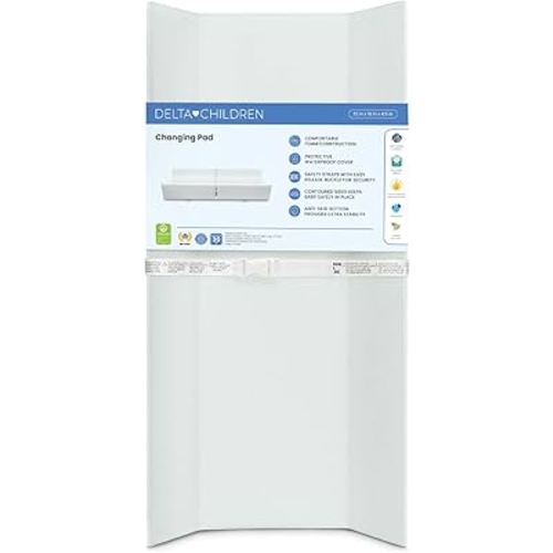 Amazon.com : Delta Children Foam Contoured Changing Pad with Waterproof Cover : Baby