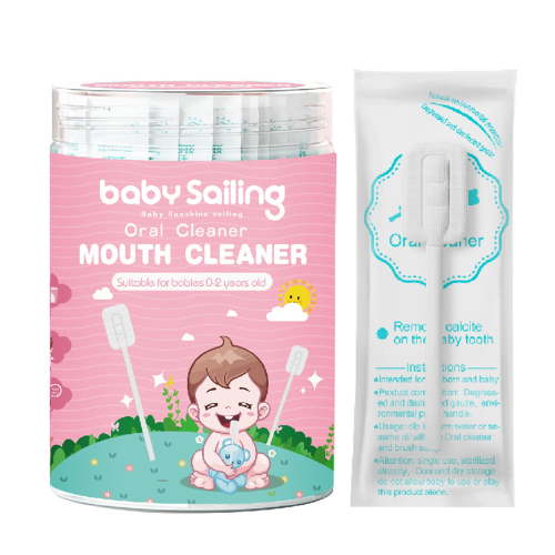 JYYYBF Baby Mouth Cleaner, Disposable Tongue Brush Teeth Cleaning Newborn Toothbrush Oral Cleaner