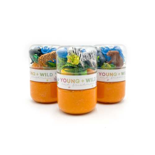 Zoo Grab & Go Dough Jar