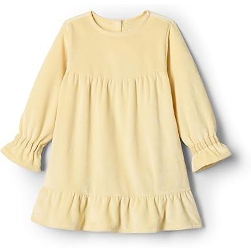 Amazon Essentials x Sofia Grainge Toddler and Baby Girls' Longsleeve Corduroy Dress