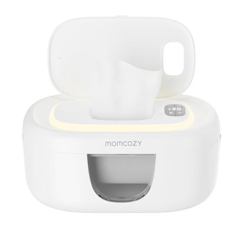 Momcozy Baby Wipe Warmer, Innovative Spring Design,Large Capacity Dispenser