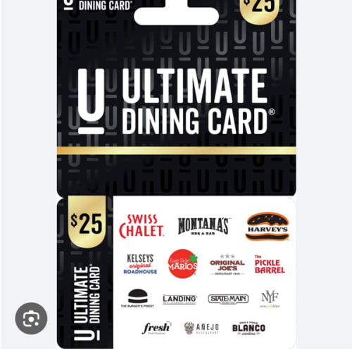 Gift Card | The Ultimate Dining Card