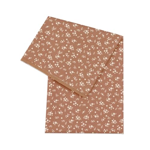 Baby Splat Mat for Under High Chair, 51 x 51 Inch | Polyester Splash Mat,Wipe-Clean, Thin & Light.Use As Food , Tablecloth, Picnic,Play ,Floor,Under High Chair Mat(Flower)