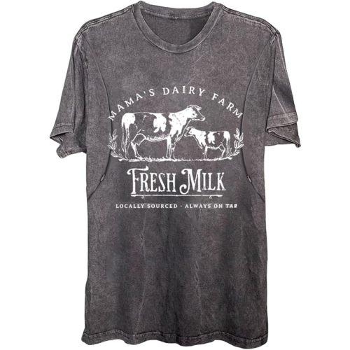 Comfort Breastfeeding Shirts Women Distressed Maternity Zip Nursing Tees