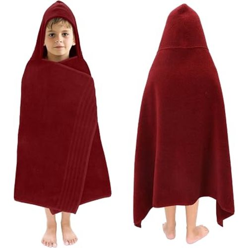ORIGINAL KIDS Hooded Bath Towel - 100% Cotton Super Zero Twist Kids Towel