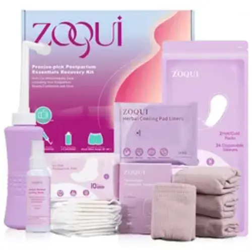 Postpartum Recovery Delivery Essentials Kit , Postpartum Pads, Hot&Cold Packs, Cooling Liners, Includes Peri Bottle, Cooling Spray, Disposable Underwear Feminine Hygiene Products - TikTok Shop