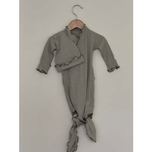 Daphne Tail Bonnet Set - Beige beige / 0-3M