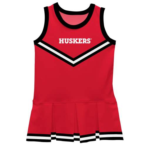 Britney Infant Cheerleader Dress - Nebraska Cornhuskers