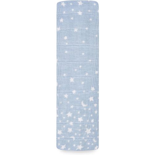 aden + anais Swaddle Blanket, Boutique Muslin Blankets for Girls & Boys, Baby Receiving Swaddles, Ideal Newborn & Infant Swaddling Set, Perfect Shower Gifts, Single, Rising Star