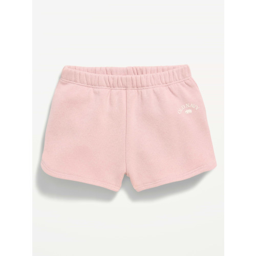 Logo-Graphic Dolphin-Hem Shorts for Baby