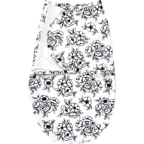 Hudson Baby Unisex Baby Plush Faux Fur Swaddle Wrap