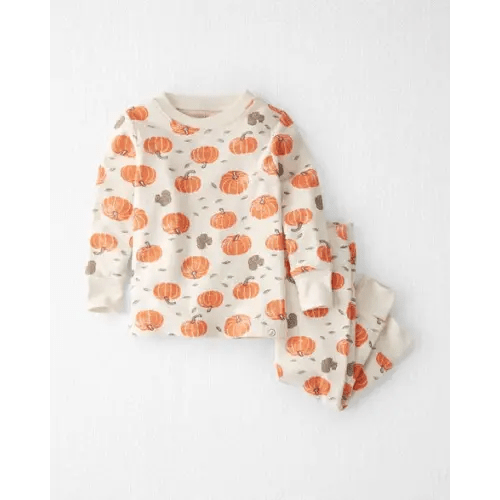 Baby 2-Piece Organic Cotton Pajamas in Harvest Pumpkins - Little Planet | Carter's