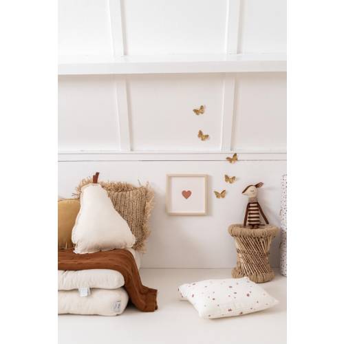 Brass wall butterfly