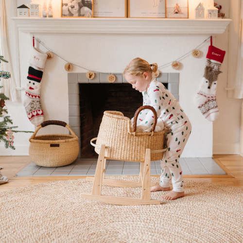 Doll Bassinet & Doll Rocker