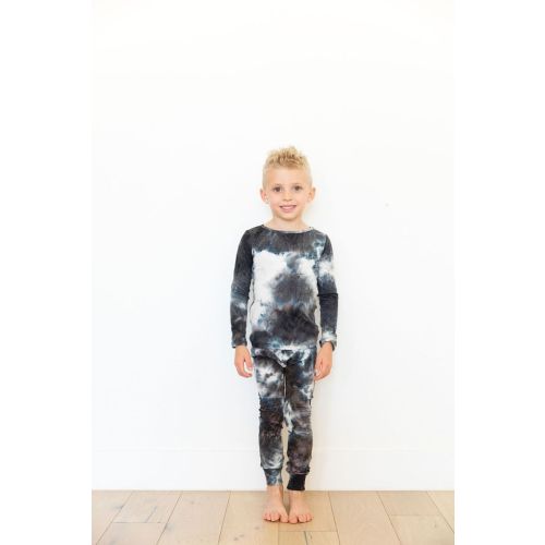 BLACK + CHARCOAL + WHITE TIE DYE | LONG SLEEVE
    
    
    
      – COZYS