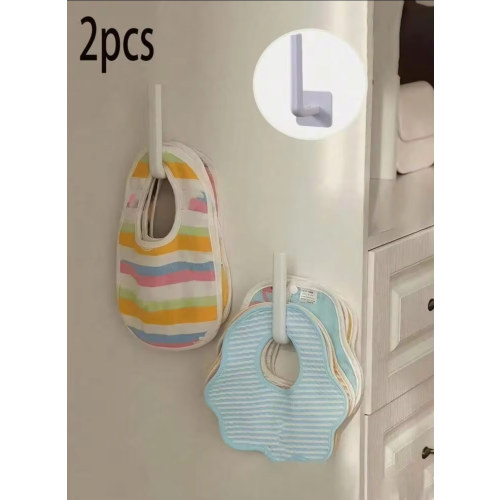 2pcs No Drill Children Room L-Shaped Storage Rack, Plastic Wall Mount Hat Rack, Non-Adhesive L-Shaped Wall Hanging Hook, Wall Mounted Storage Hook, Hat Hanging Storage Rack, Multi-Functional Bracket Hook, Hook Accessories Love Valentine | SHEIN USA