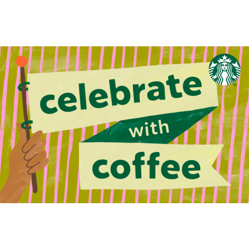 Starbucks Gift Card: Celebrate With Coffee: Starbucks Coffee Company