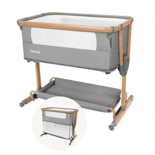 4-in-1 Baby Bassinet with Playard Extension