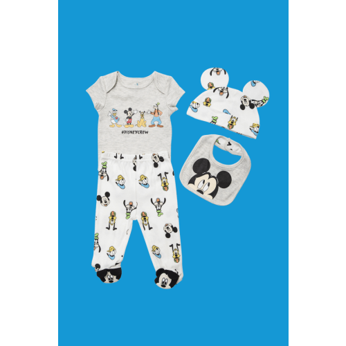Newborn Boy 4Pc Mickey & Friends Set - Citi Trends