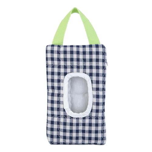 Quilted Baby Wipe Holder Quilted Wipe Pouch Portable Hanging Floral Wet Wipes Bag for Car, Stroller