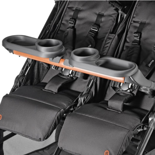 Attachable Double Stroller Snack Tray | Bombi Gear