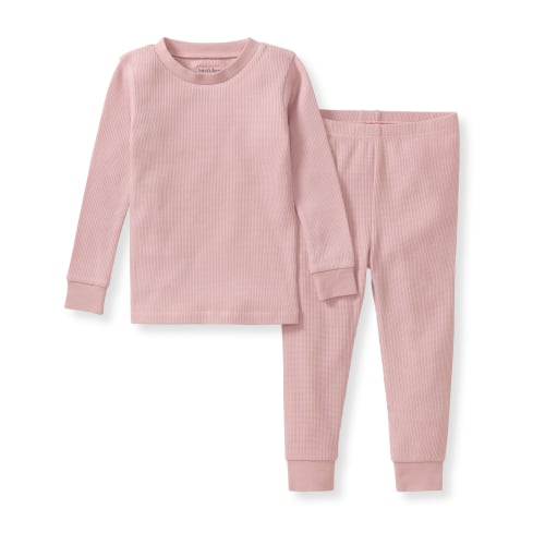 Honeysoft™ Mommy & Me Matching Thermal Lyocell Pajamas - Persian Rose – Burt's Bees Baby