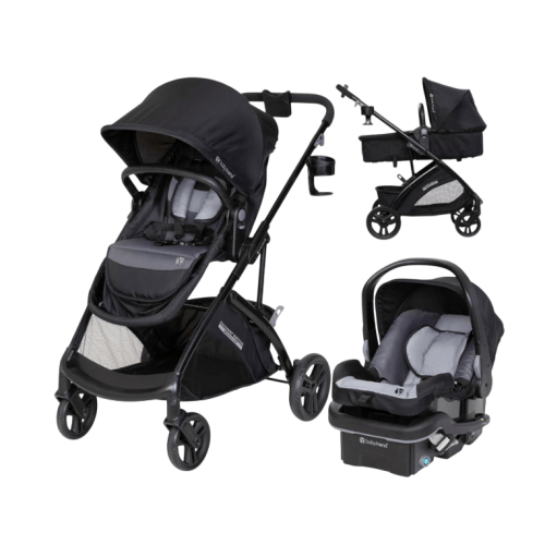 Baby Trend Passport Switch Travel System, 2025, Dash black