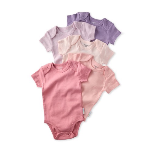 Avery Assorted 5-Pack Organic Cotton Bodysuits