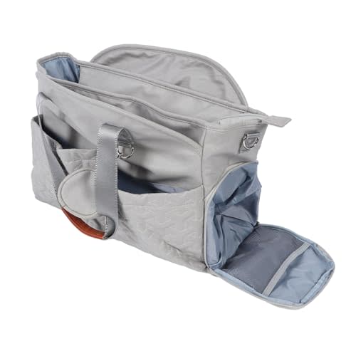 Hamwesh Diaper Bag Tote, Large 16.5x7.1x11.4 Inch Baby Stroller Organizer Bag with Sturdy Polyester Fabric, Organized Compartment and Detachable Shoulder Strap for Travel, Mom and Baby