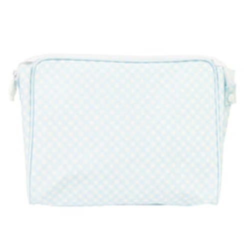 Large Go Bag - Blue Gingham | The Little Lane Shop