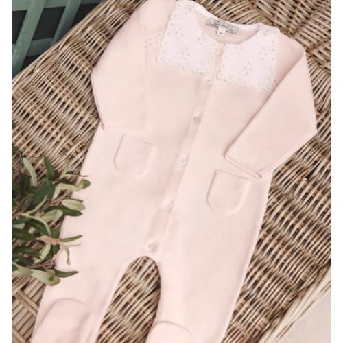 Jumpsuit - Pink Maria de la Orden X Tartine et Chocolat girl | Tartine et Chocolat