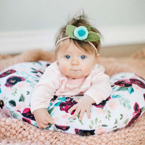 Christmas Nursing Newborn Infant Baby Pillow Breastfeeding Cover Nursing Slipcover